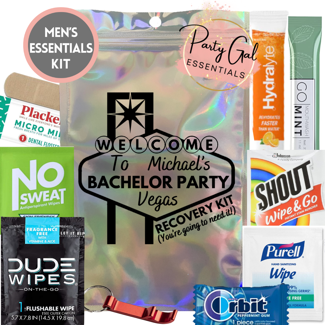 Las Vegas Bachelor Party Recovery Kit