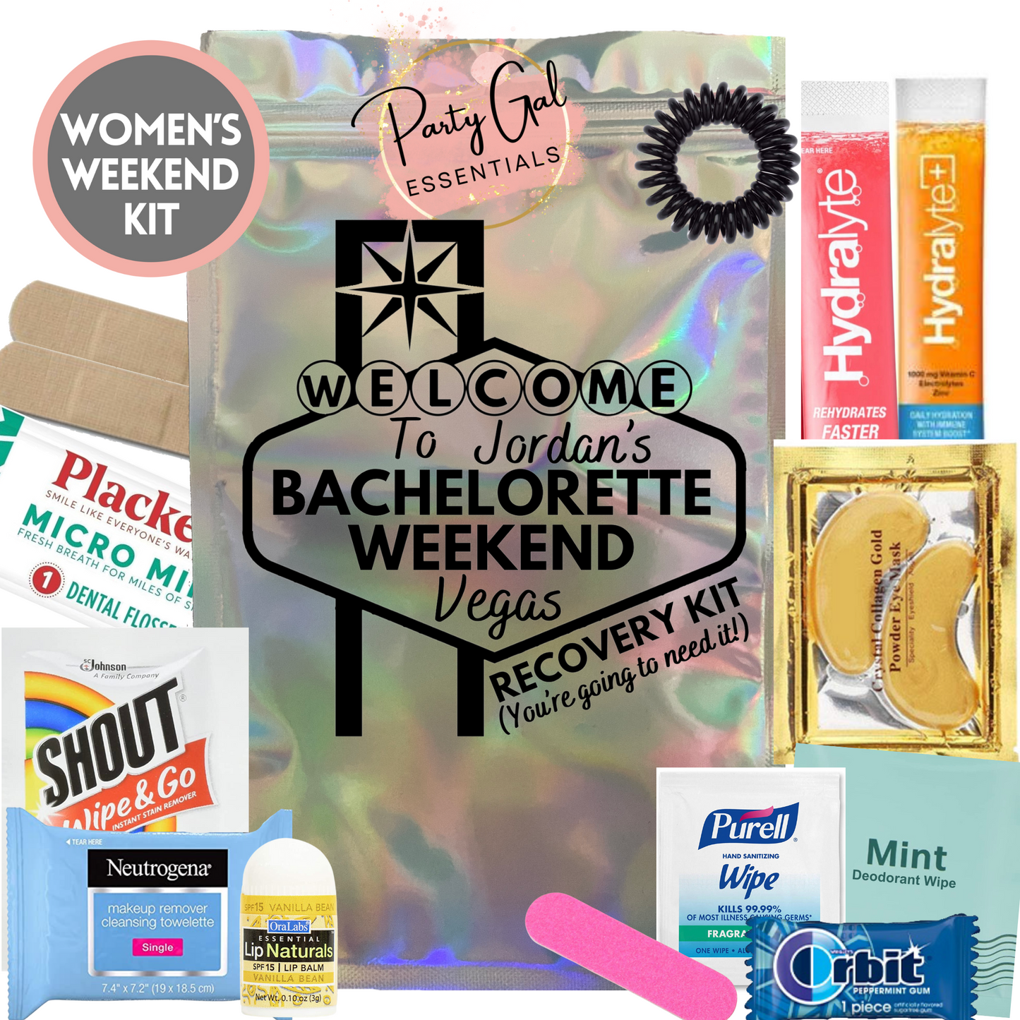 Las Vegas Bachelorette Recovery Kit