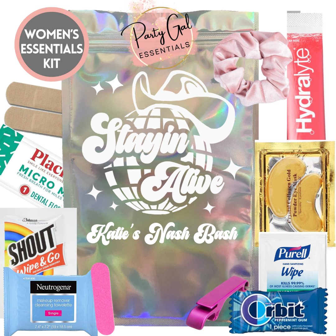 Stayin Alive Cowgirl Bachelorette Recovery Kit