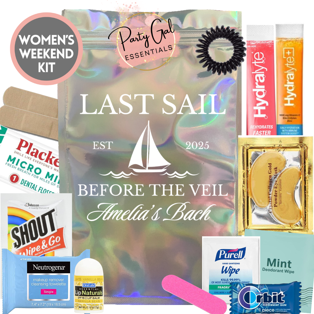 Last Sail Before The Veil Bachelorette Recovery Kit