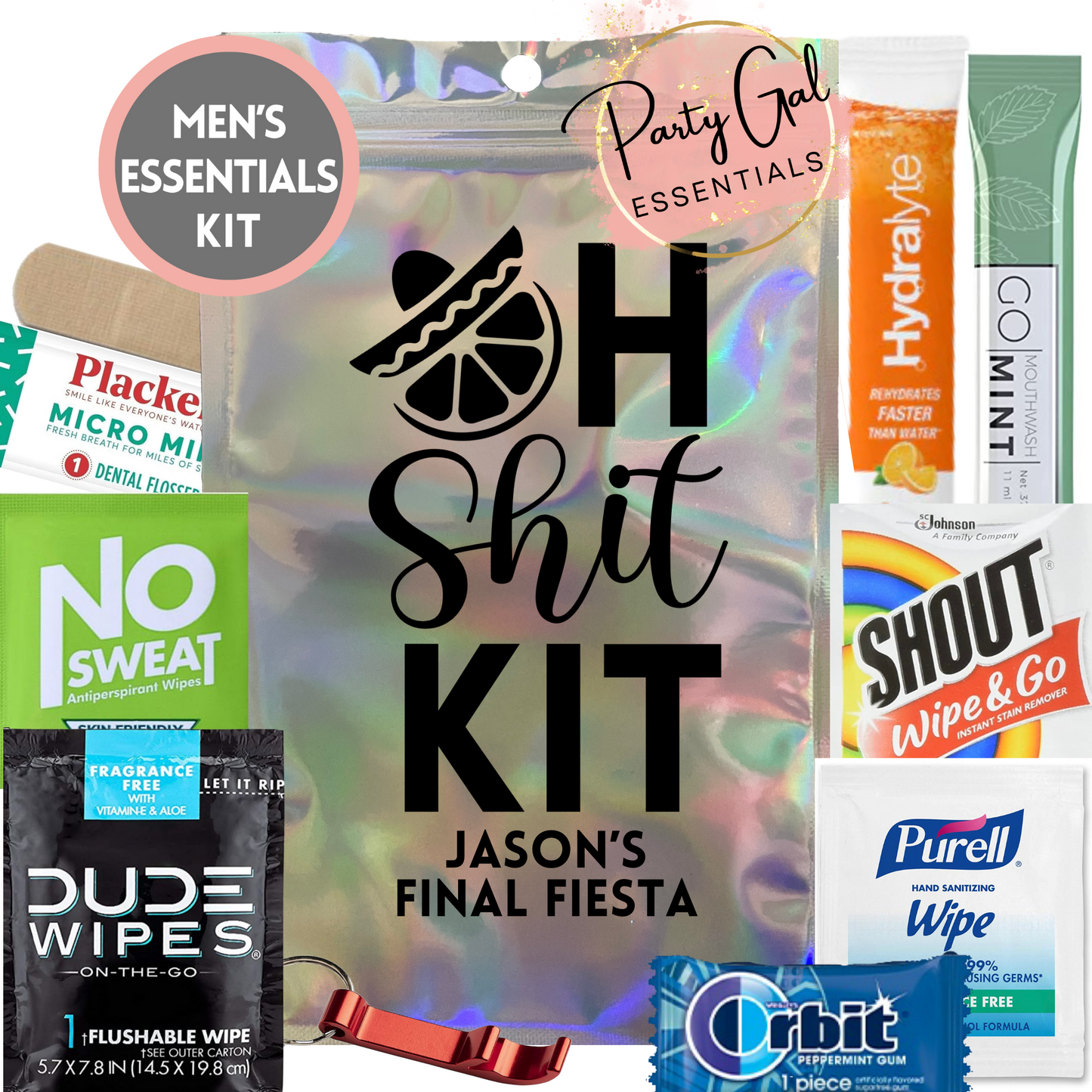 Fiesta Themed Oh Shit Recovery Kit