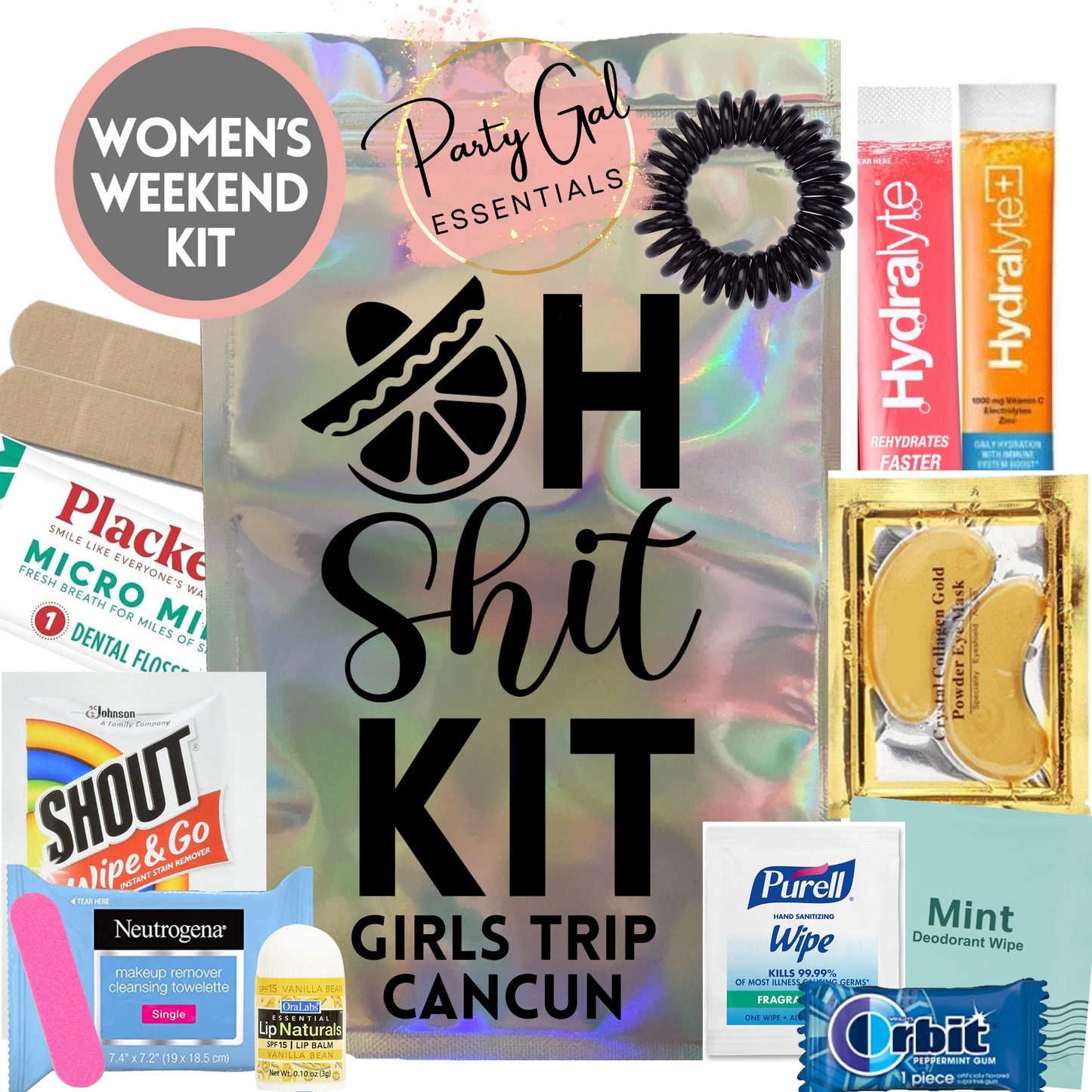 Fiesta Themed Oh Shit Recovery Kit