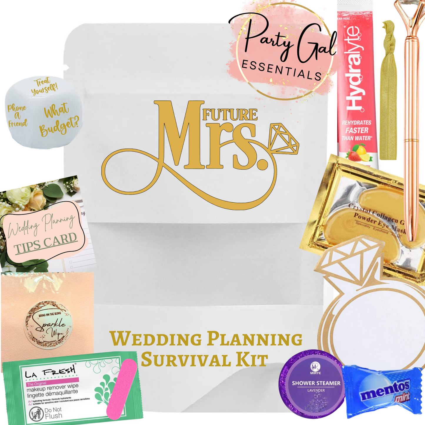 Future Mrs. Wedding Planning Survival Kit
