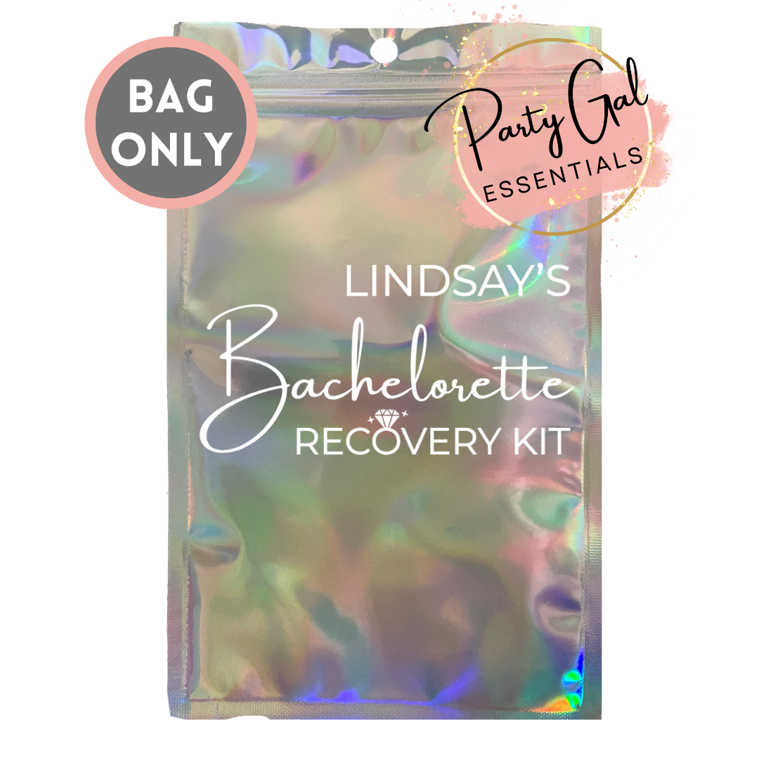 Personalized Bachelorette Recovery Kit