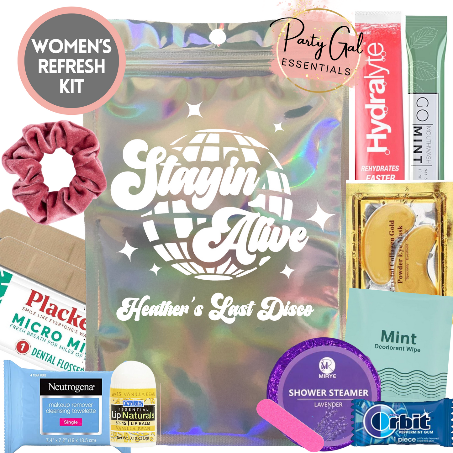 Stayin Alive Bachelorette Recovery Kit