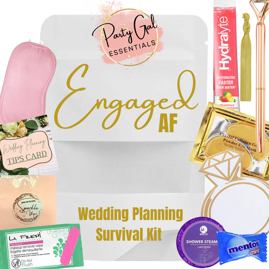 Engaged AF Wedding Planning Survival Kit