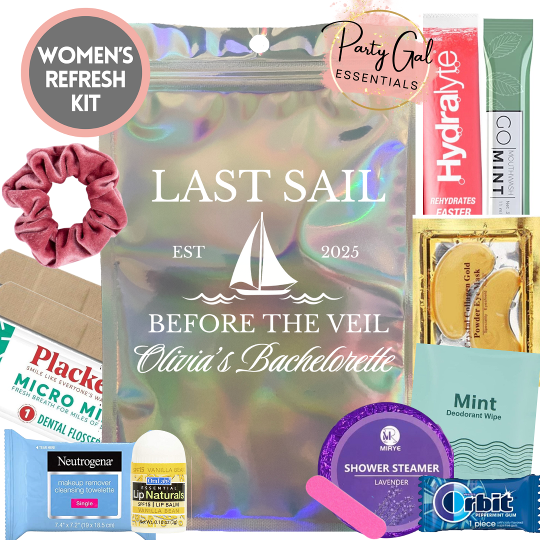 Last Sail Before The Veil Bachelorette Recovery Kit