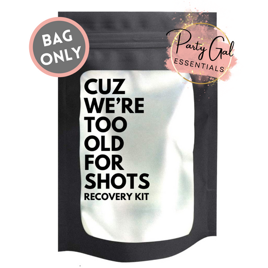 Cuz We’re Too Old For Shots Recovery Kit