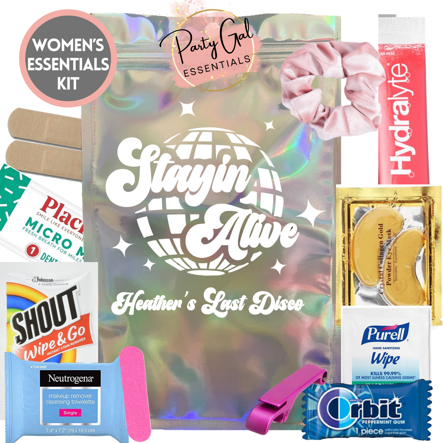 Stayin Alive Bachelorette Recovery Kit